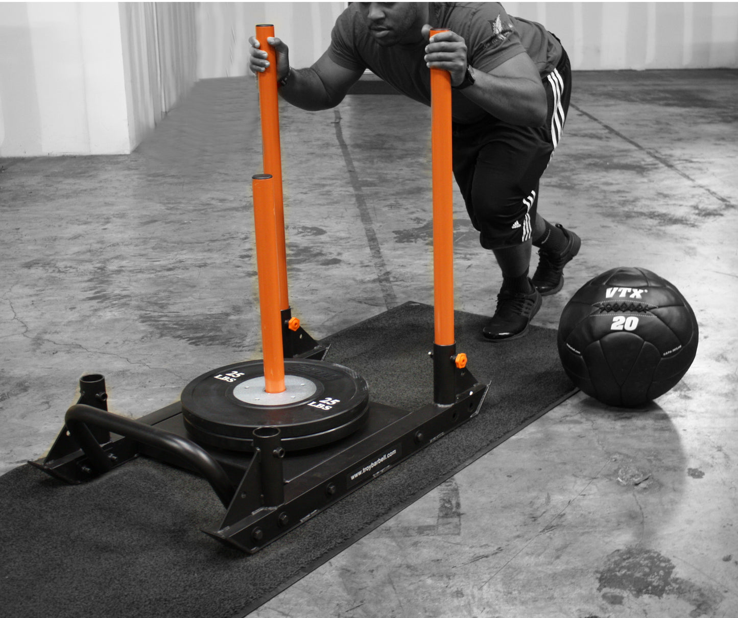Push/ Pull Sled with movable poles BodiiPro